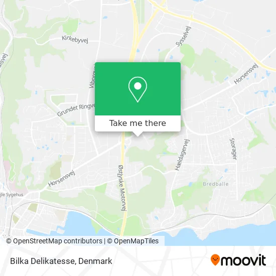 Bilka Delikatesse map