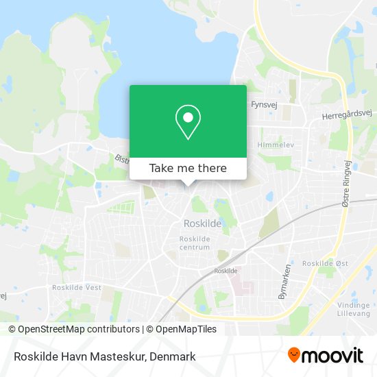 Roskilde Havn Masteskur map