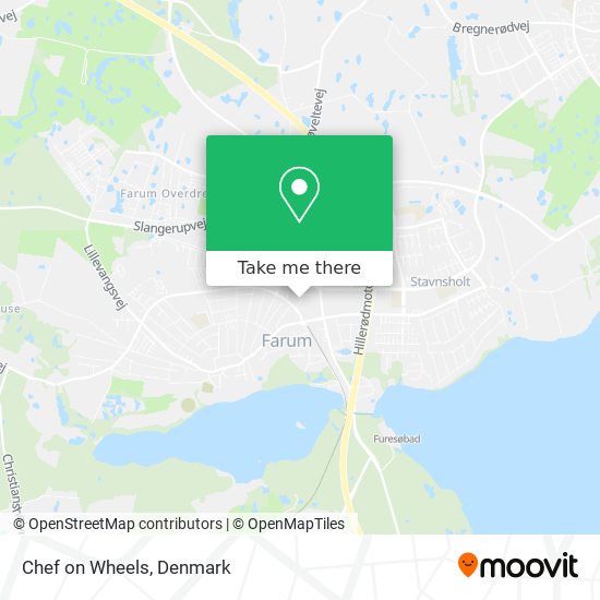 Chef on Wheels map