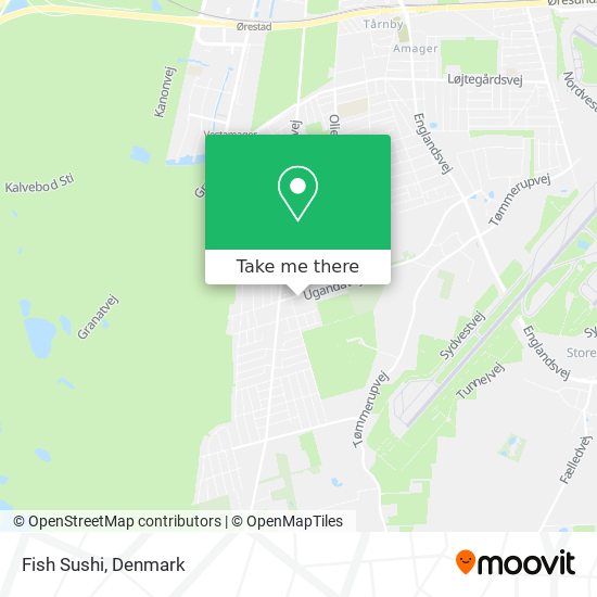 Fish Sushi map