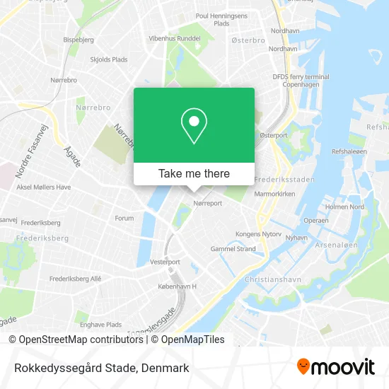 Rokkedyssegård Stade map