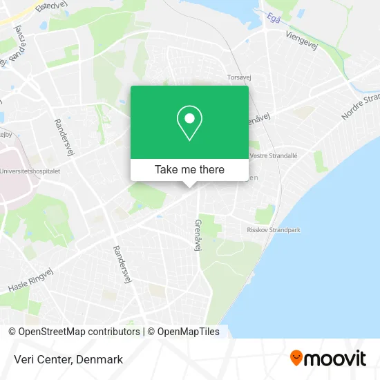 Veri Center map