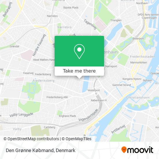Den Grønne Købmand map