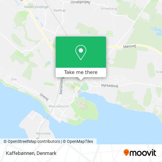 Kaffebønnen map