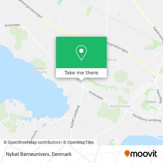 Nybøl Børneunivers map