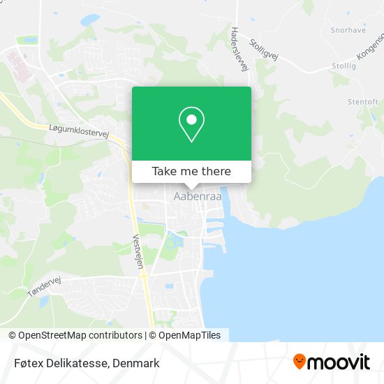 Føtex Delikatesse map