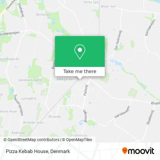 Pizza Kebab House map