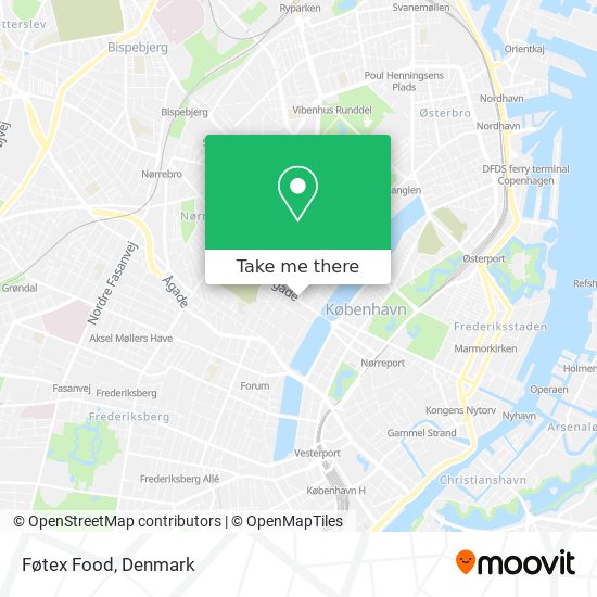 Føtex Food map