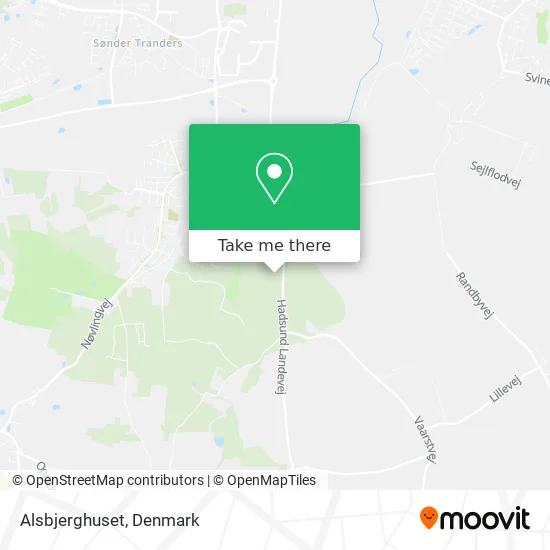 Alsbjerghuset map