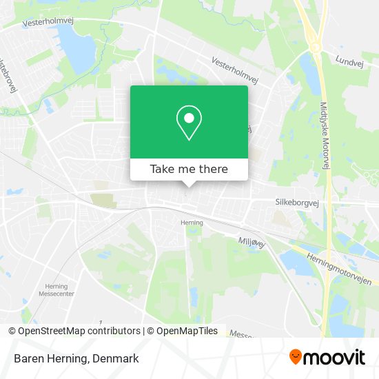 Baren Herning map