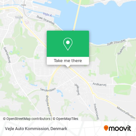 Vejle Auto Kommission map