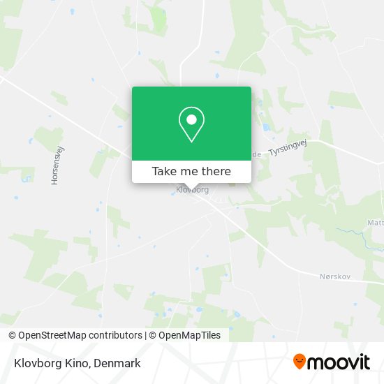 Klovborg Kino map