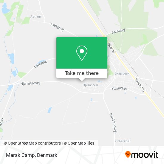 Marsk Camp map