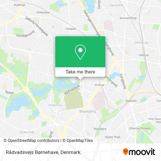 Rådvadsvejs Børnehave map