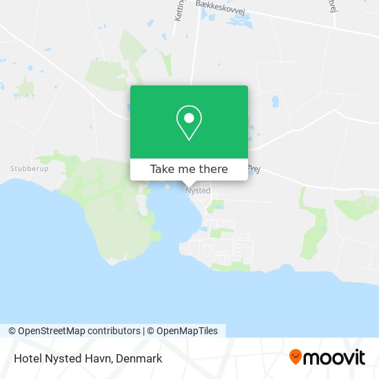 Hotel Nysted Havn map