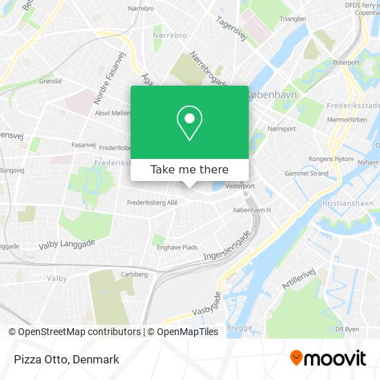 Pizza Otto map