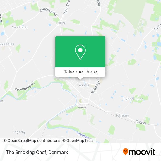 The Smoking Chef map