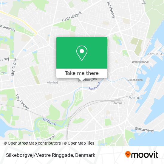 Silkeborgvej/Vestre Ringgade map