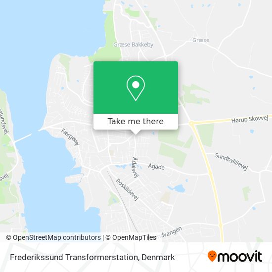 Frederikssund Transformerstation map