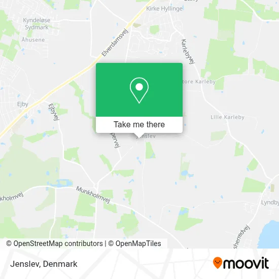 Jenslev map