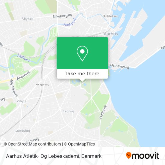 Aarhus Atletik- Og Løbeakademi map