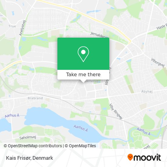 Kais Frisør map