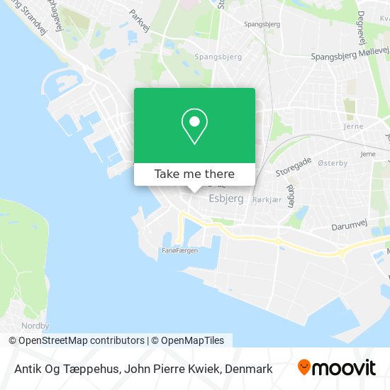 Antik Og Tæppehus, John Pierre Kwiek map