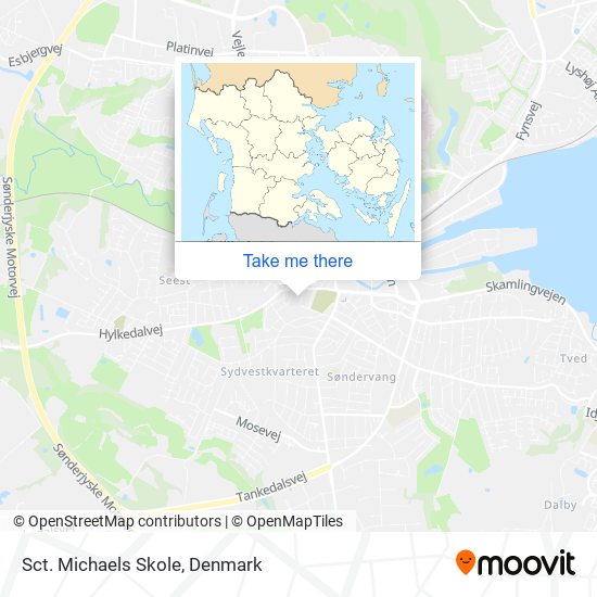 Sct. Michaels Skole map