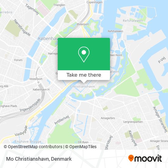 Mo Christianshavn map