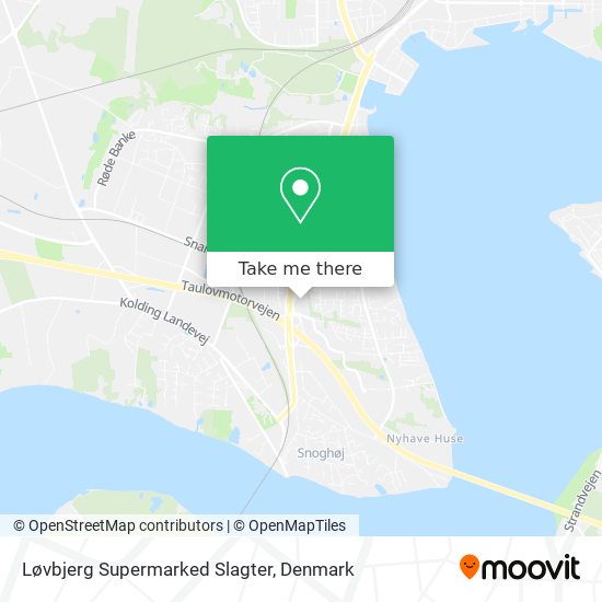 Løvbjerg Supermarked Slagter map