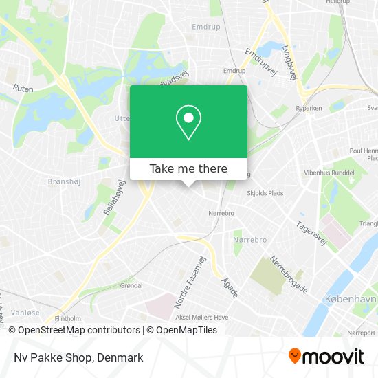 Nv Pakke Shop map