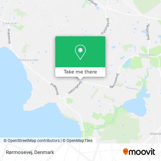 Rørmosevej map