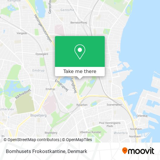 Bomhusets Frokostkantine map