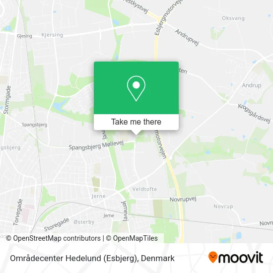 Områdecenter Hedelund (Esbjerg) map