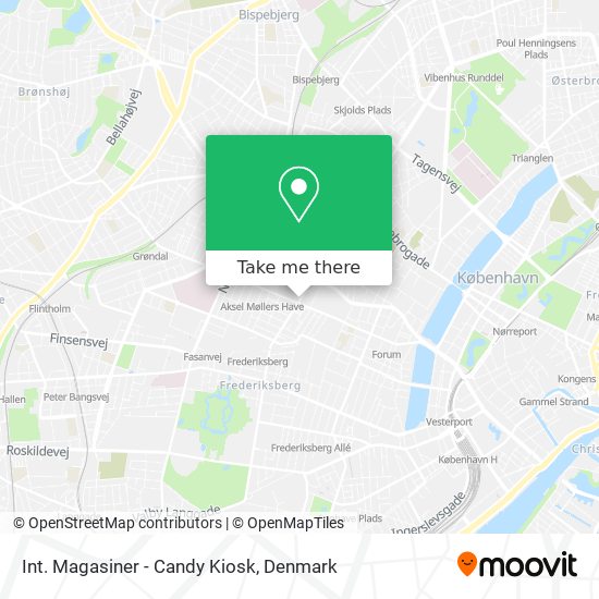 Int. Magasiner - Candy Kiosk map