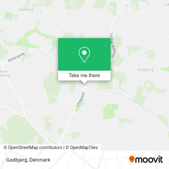 Gadbjerg map
