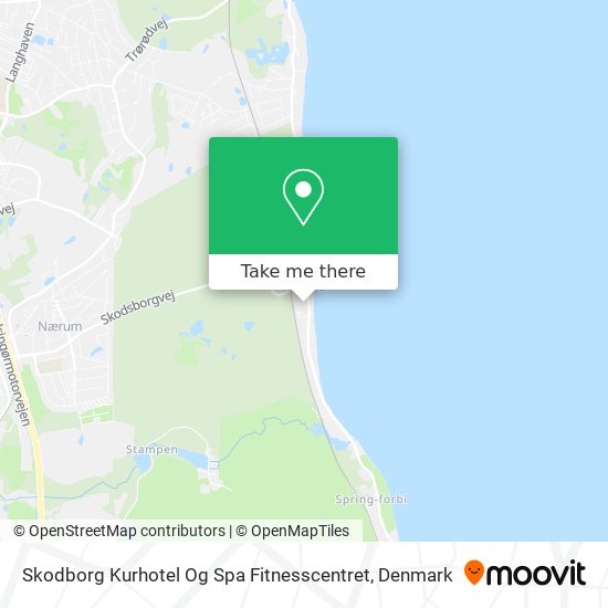 Skodborg Kurhotel Og Spa Fitnesscentret map