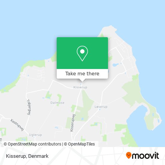 Kisserup map