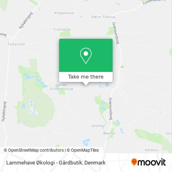 Lammehave Økologi - Gårdbutik map
