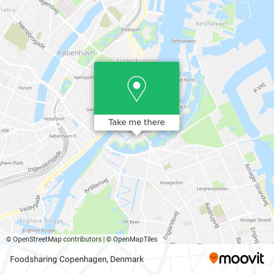 Foodsharing Copenhagen map