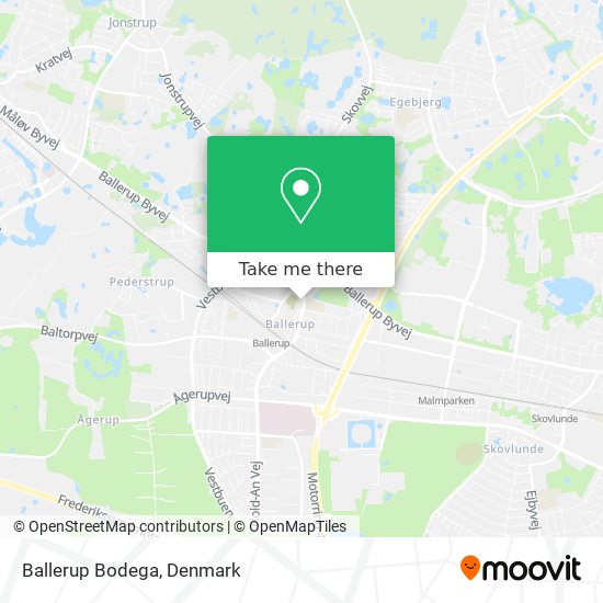 Ballerup Bodega map