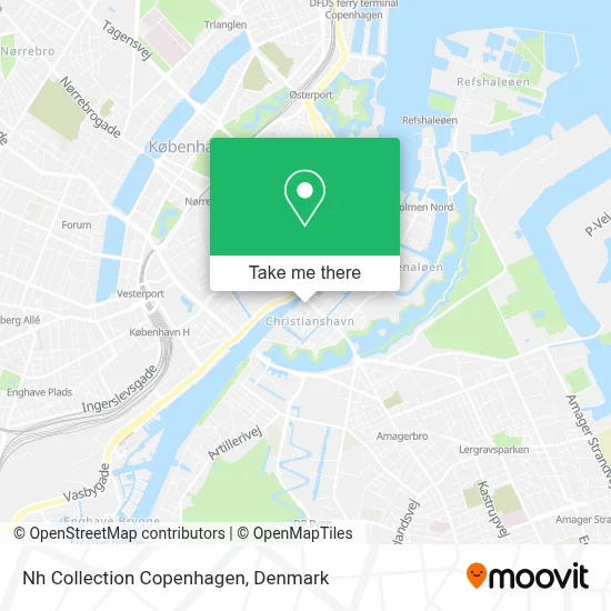 Nh Collection Copenhagen map
