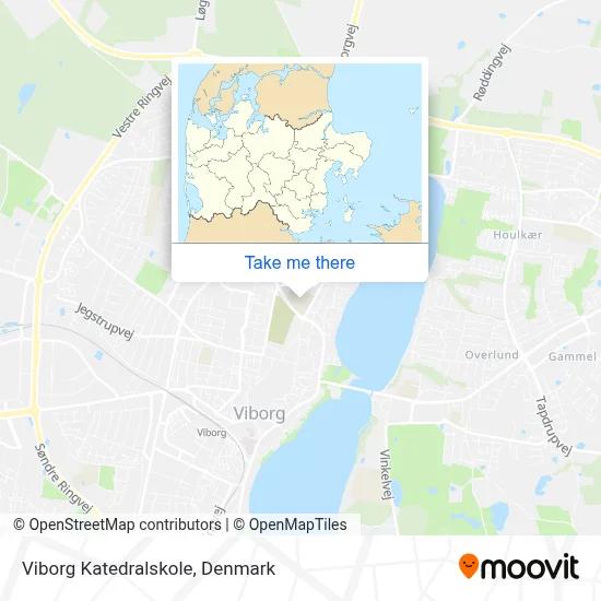 Viborg Katedralskole map