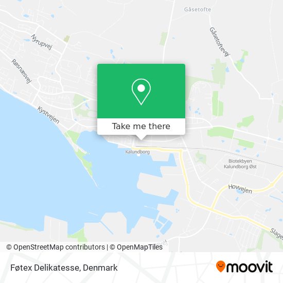 Føtex Delikatesse map