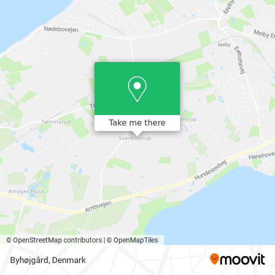 Byhøjgård map