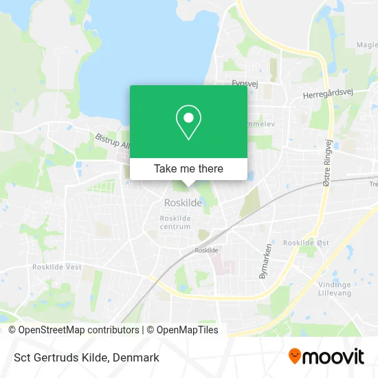 Sct Gertruds Kilde map