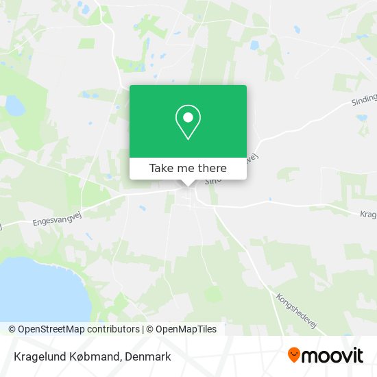 Kragelund Købmand map