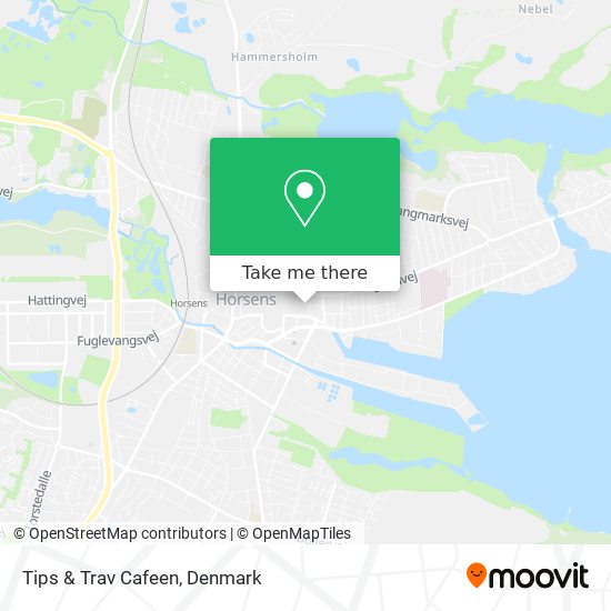 Tips & Trav Cafeen map