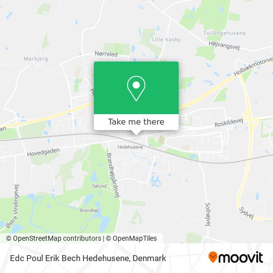 Edc Poul Erik Bech Hedehusene map