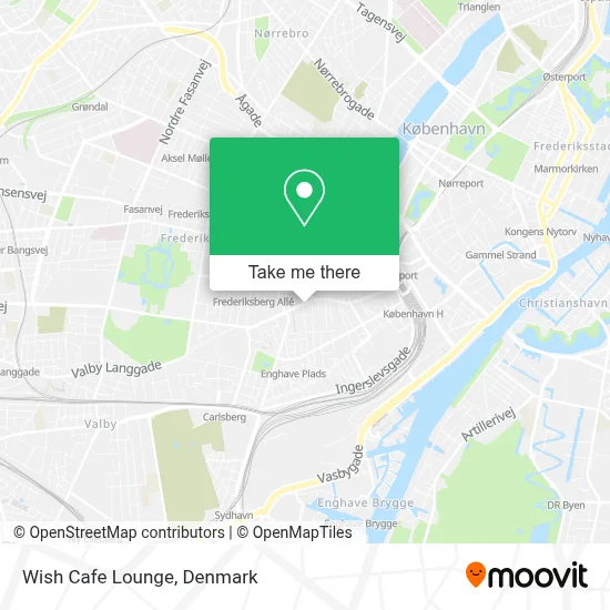 Wish Cafe Lounge map